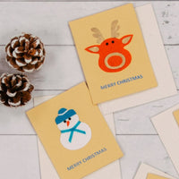 Christmas Gift Note Card Set of 5