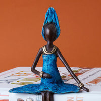 Bronze Pregnant Woman Figurine