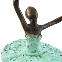Bronze Ballerina Figurine
