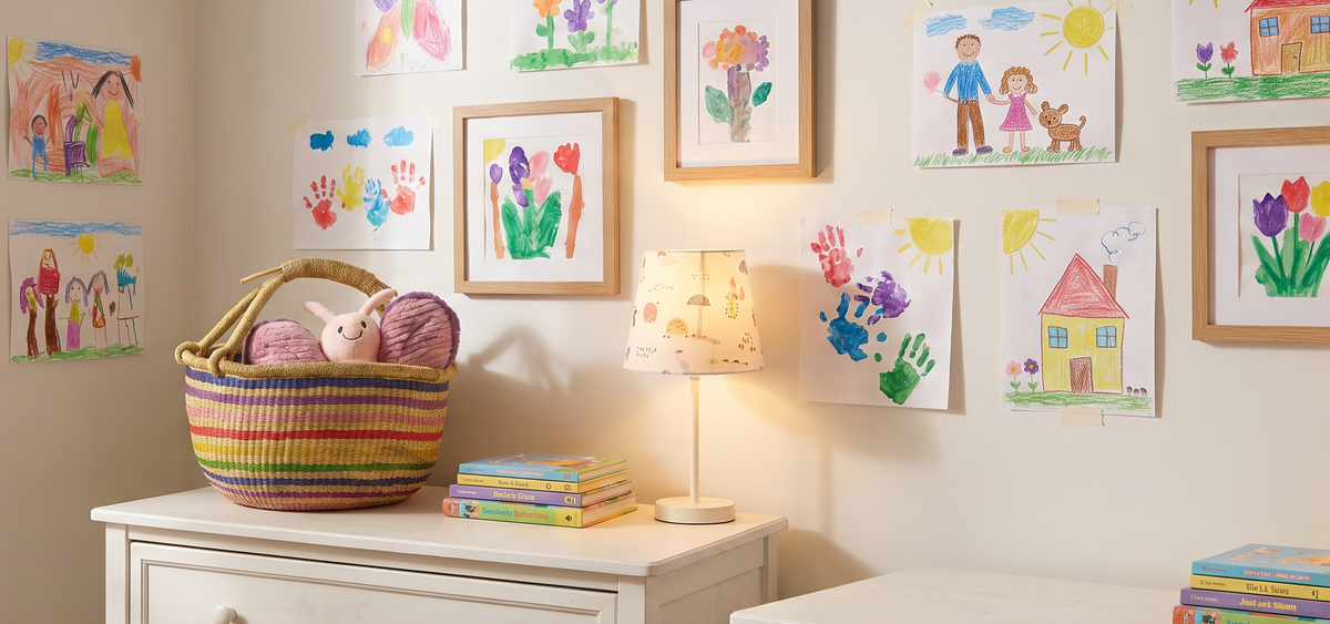 Colorful Kids Room Baskets