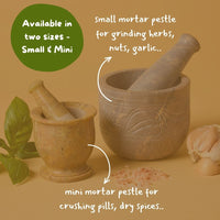 Gorara Stone Mortar Pestle Set