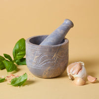 Gorara Stone Mortar Pestle Set