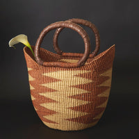 Kitchen & Dining Storage, Reusable Grocery Bag, Countertop Fruits Holder, Picnic Basket, Market Tote, Beach Basket, Harvesting, Foraging, Decorative Wicker Basket, Woven, Boho Style