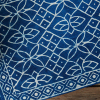 Indigo Block Print Placemat Set
