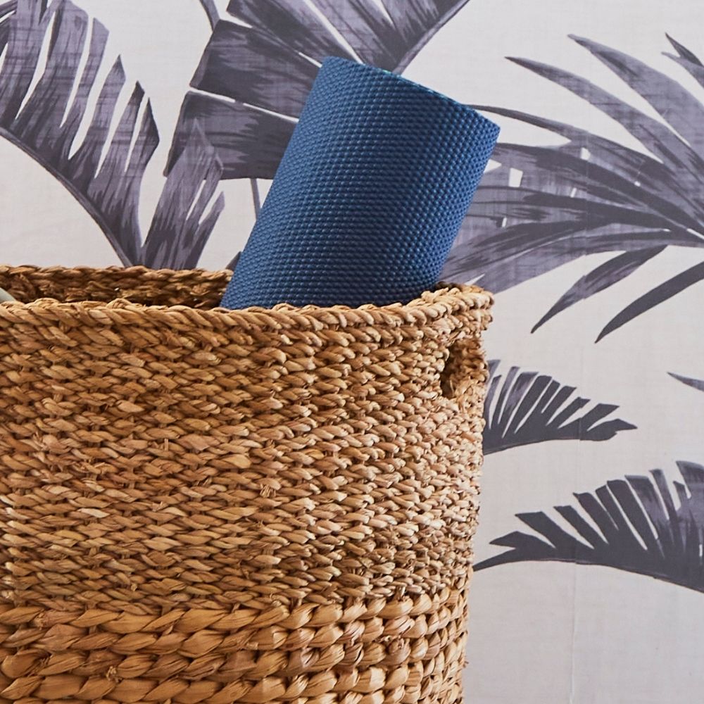 20" Tall Storge Cylinder Rope Basket