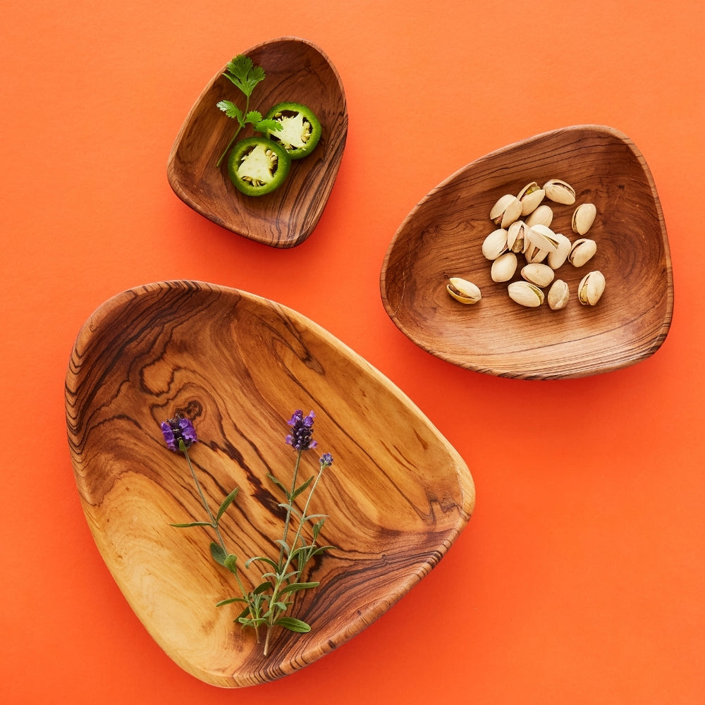 Safari Snack Bowls, Wooden Bowl, Snack Dish