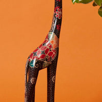 Short Batik Giraffe Statue