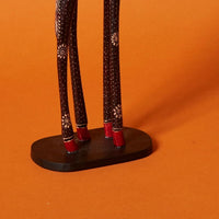 Short Batik Giraffe Statue