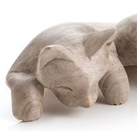 Grey Peeping Shelf Cat