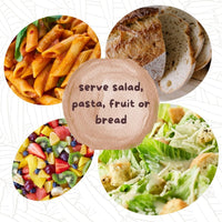 Wood Salad Bowls for Dinner, Party, Catering, Buffet, Wedding, Office, Restaurant, Serving, Mixing, Centerpiece, Fruits, Chips