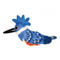 Felt Belted Kingfisher Ornament
