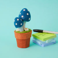 Felt Mushroom Pot
