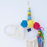 Colorful Felt Unicorn Dream Catcher