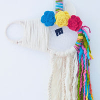 Colorful Felt Unicorn Dream Catcher
