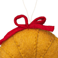 Felt Croissant Ornament