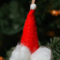 Felt Santa Claus Beard Ornament