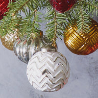 Vintage Glass Ornament Set