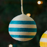Sisal Colorful Ball Ornament Set