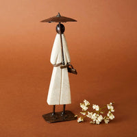 Shona Stone Lady Sculpture