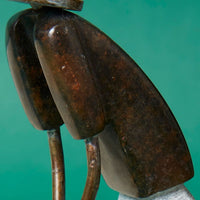 Shona Stone Golfing Sculpture