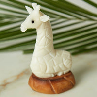 Mini Tagua Ivory Safari Figurine Set