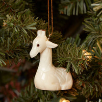 Mini Tagua Ivory Giraffe Ornament