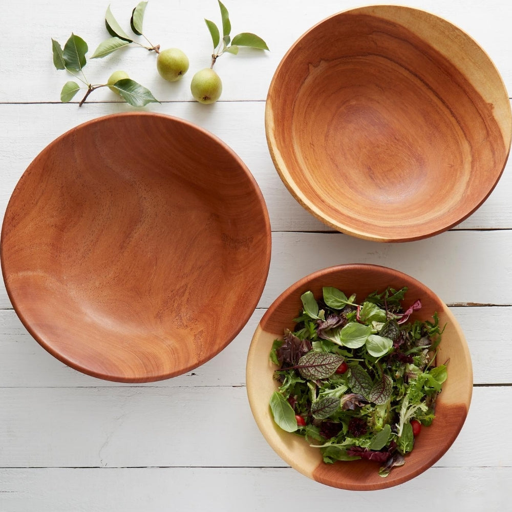 Jumbo Mahogany Salad Bowl