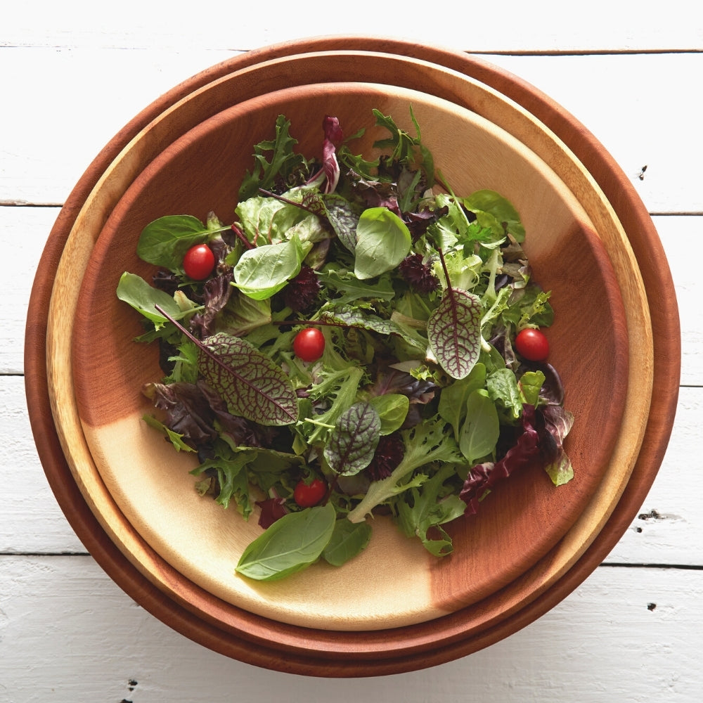 Jumbo Mahogany Salad Bowl