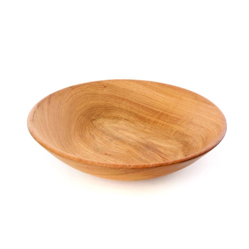 Oversized Mahogany Salad Bowl