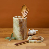 Onyx Marble Kitchen Countertop Tools, Natural Stone, Beige Brown