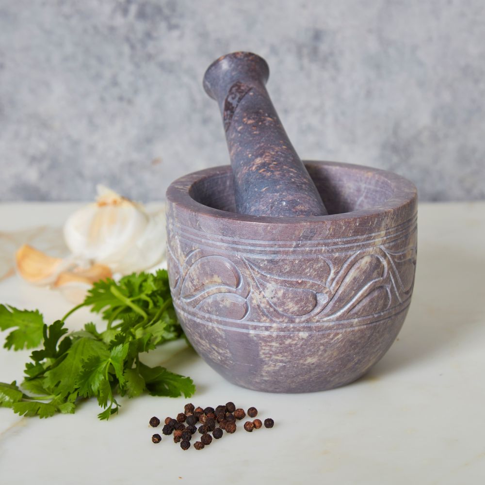 Herbs Dry Spice Mortar Pestle Set