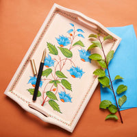 Medium Pink Bold Floral Tray