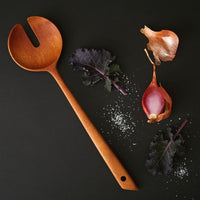 Nicaragua Tropical Natural Wood Slotted Spoon