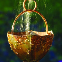 Iron Cups Rain Chain 7ft