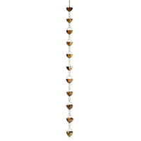 Iron Cups Rain Chain 7ft