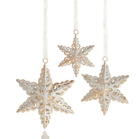 Snow Flake Ornament Set