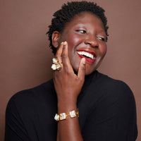 Ema Pearl Bracelet & Ring