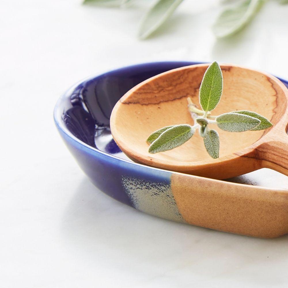 Ocean Ceramic Spoon Rest