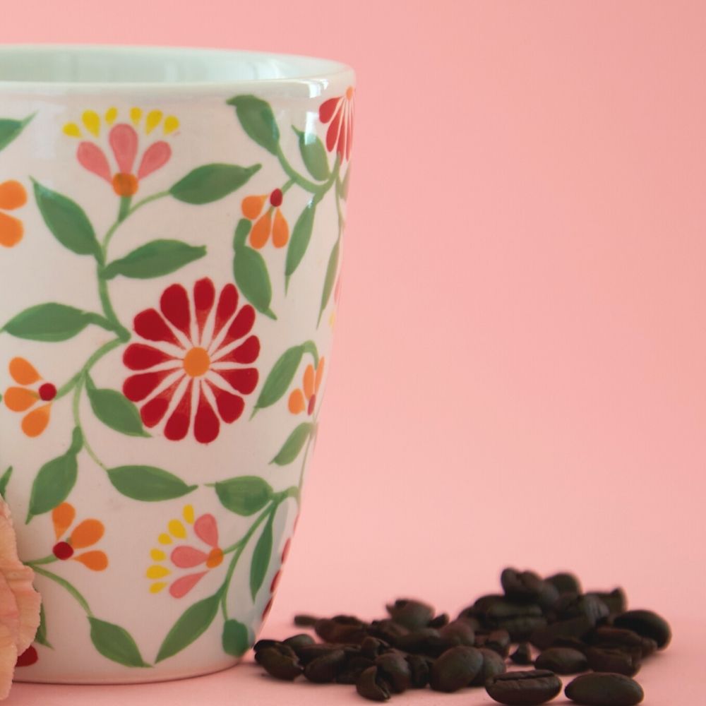 Sping Flowers Ceramic Coffee Tea Mug