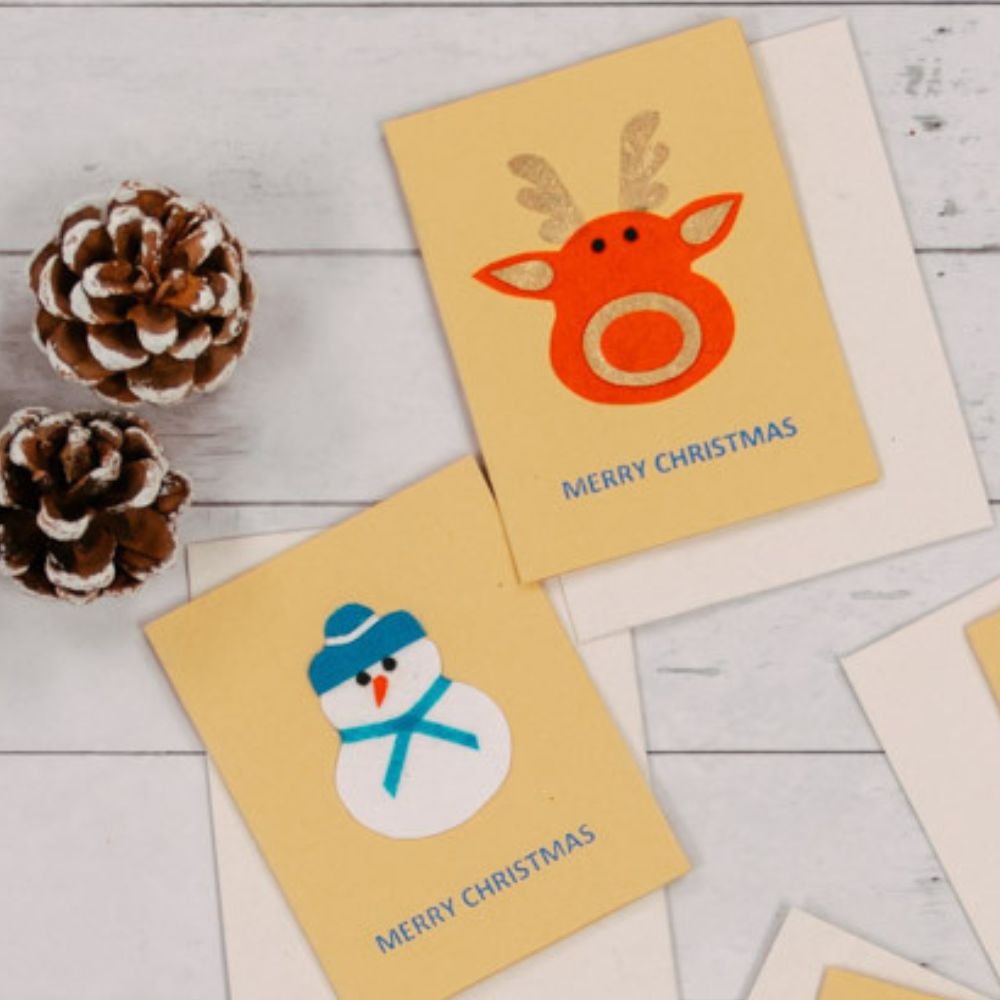 Christmas Gift Note Card Set of 5