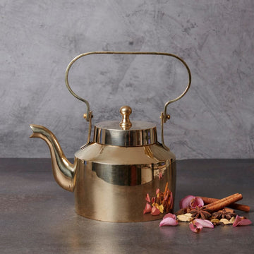 Pure Brass Kettle Tea Pot