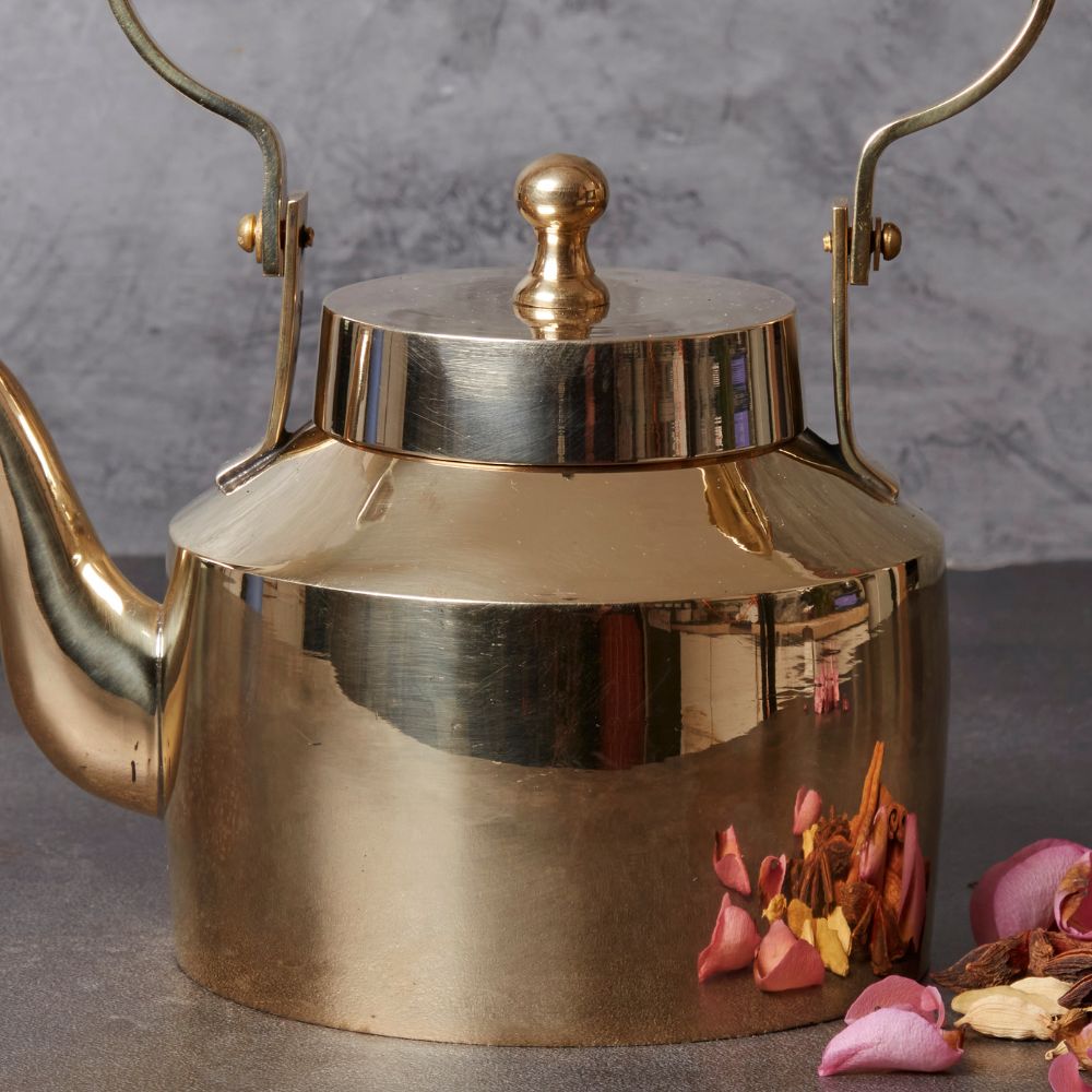 Pure Brass Kettle Tea Pot