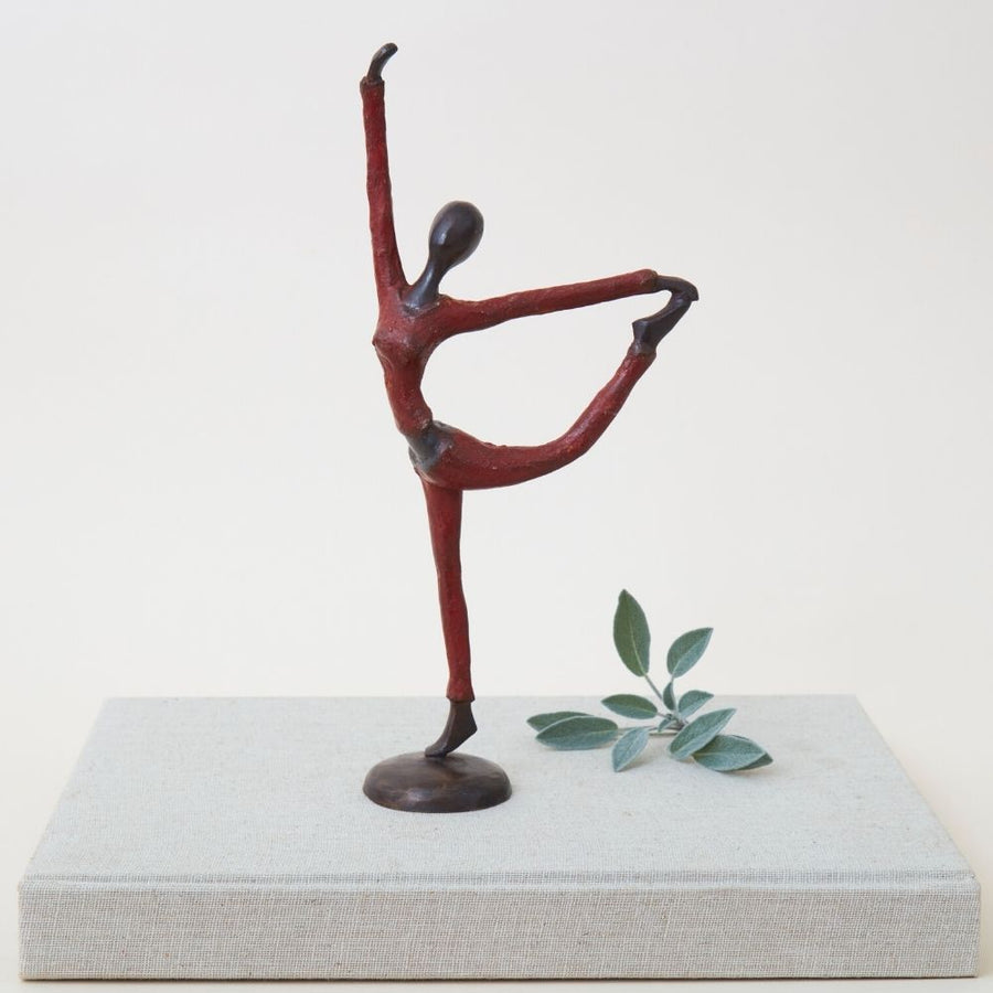 Bronze Dance Yoga Figurine