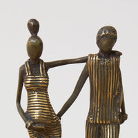 Bronze Expecting Parents Figurine