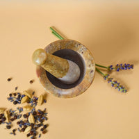 Gorara Stone Mortar Pestle Set
