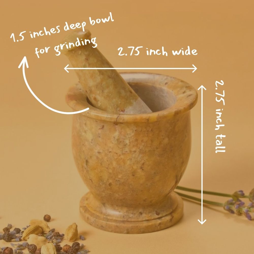 Gorara Stone Mortar Pestle Set