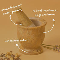 Gorara Stone Mortar Pestle Set