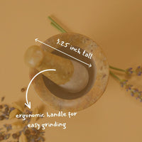 Gorara Stone Mortar Pestle Set