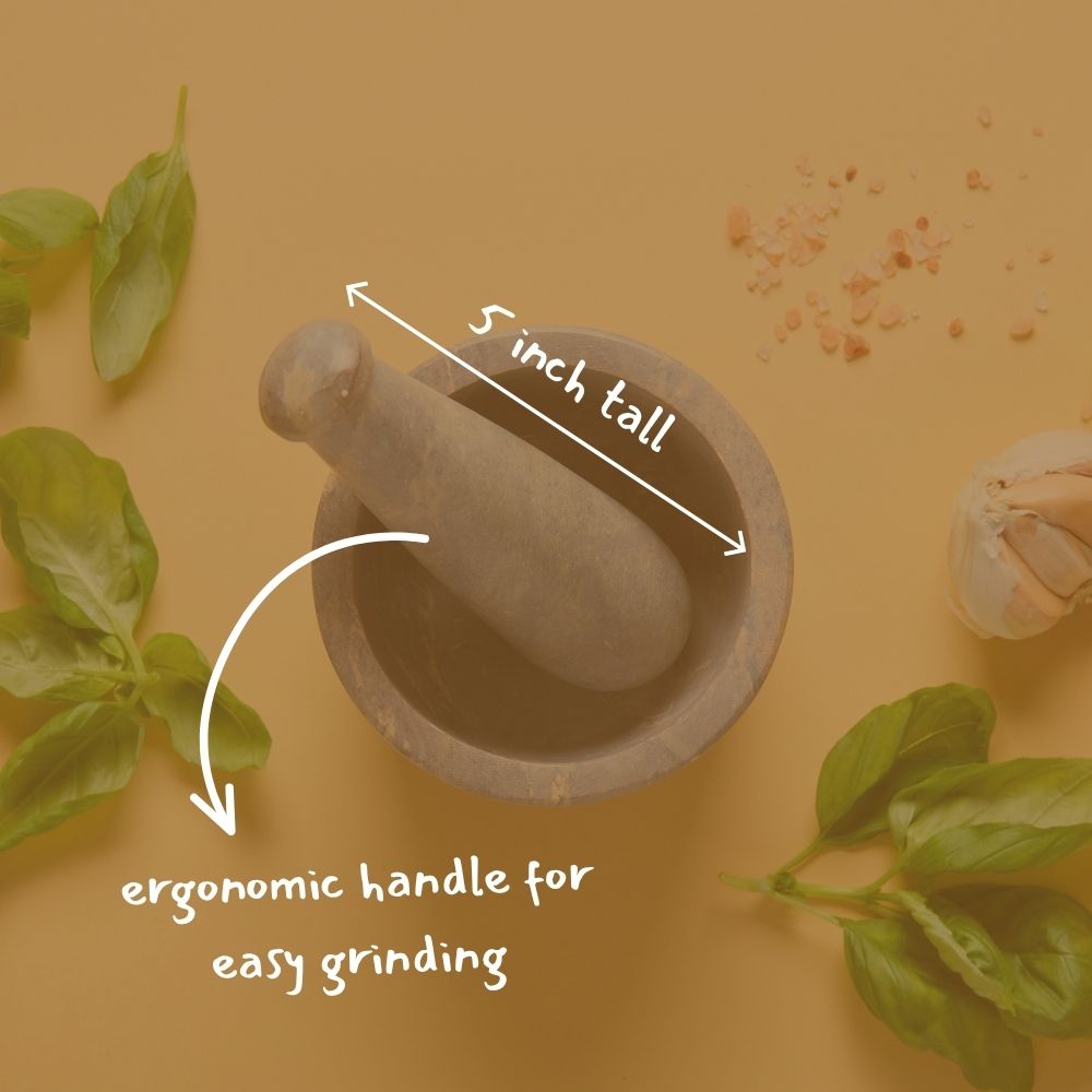 Gorara Stone Mortar Pestle Set