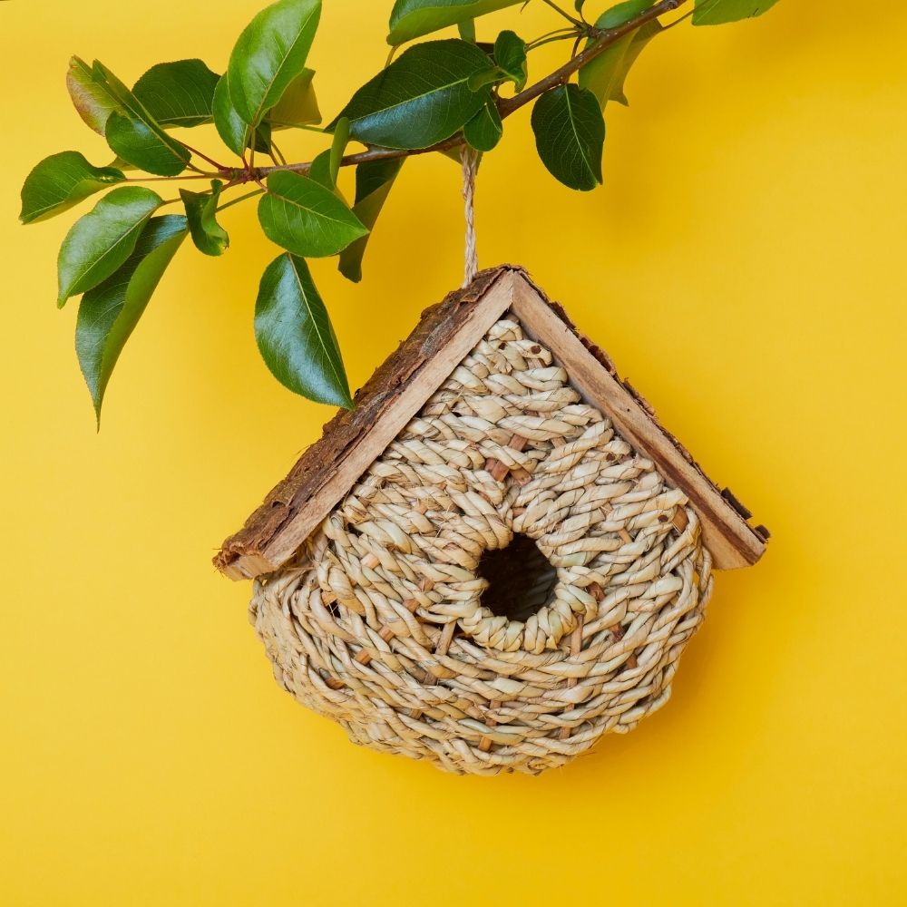 Buri Rope Bird House